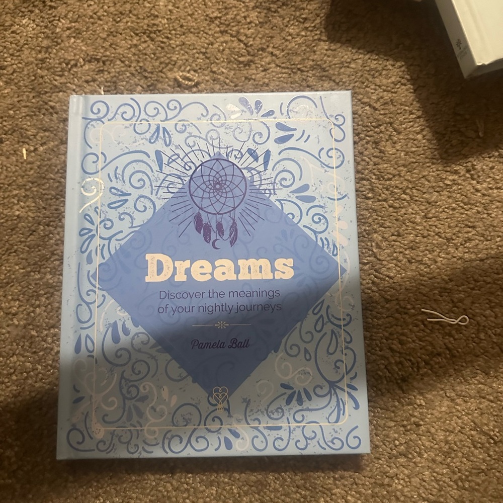 Dreams Book with Blue Cover
